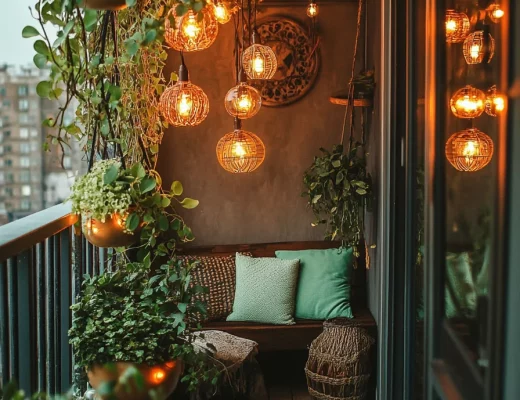 bohemien balkon tips inspiratie idee