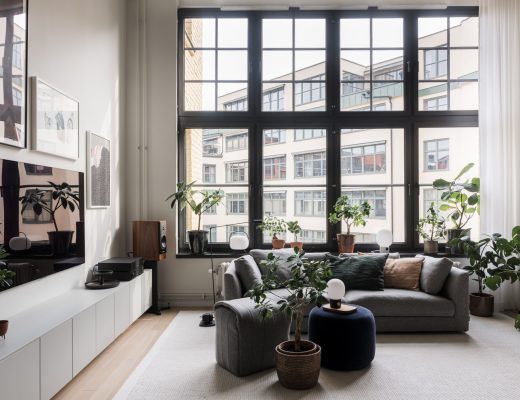 Dit stoere Loft appartement van 67m² heeft een modern en luxe afwerking gekregen met veel maatwerk oplossingen