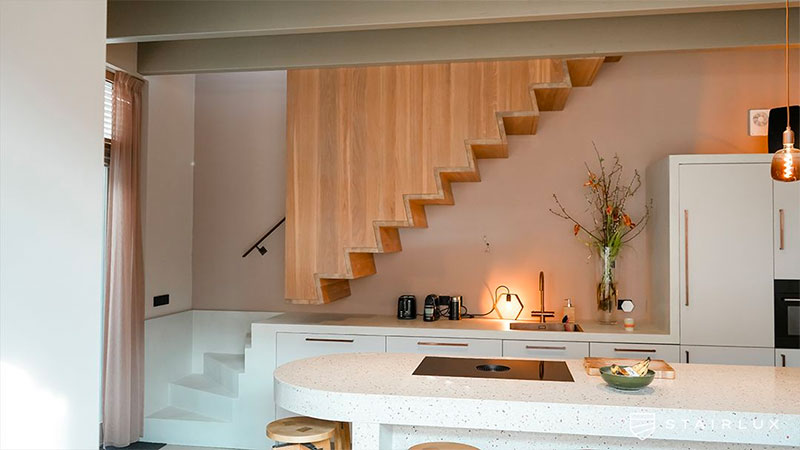 voorbeeld De volgende Sluimeren Exclusieve houten trappen: elegantie en stijl in jouw woning |  Inrichting-huis.com