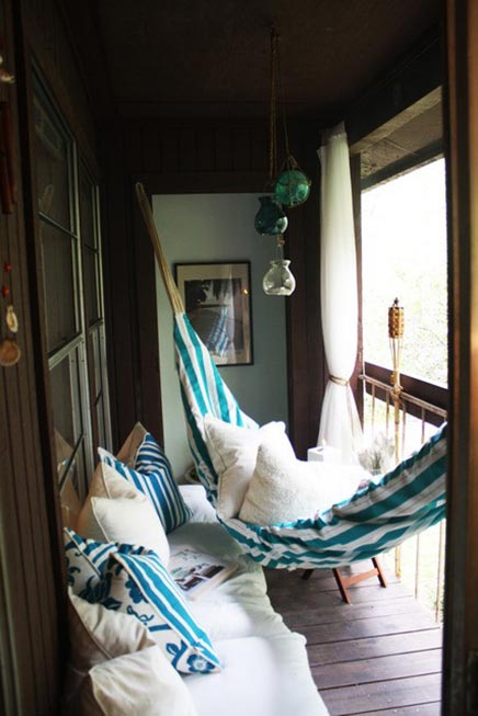 beha stromen impliciet Hangmat op balkon | Inrichting-huis.com