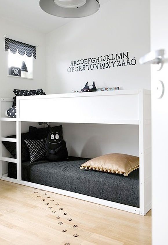 idee Nachtvlek schoorsteen Het IKEA Kura bed! | Inrichting-huis.com