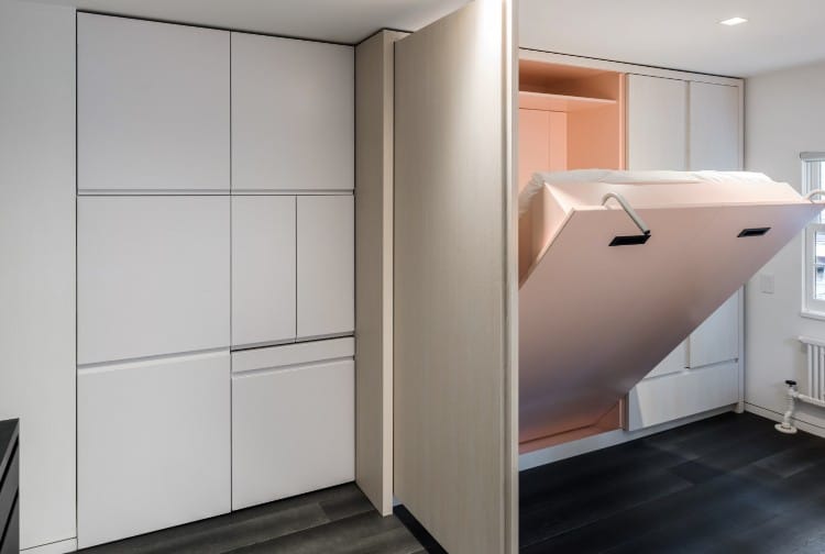 klein appartement mkca murphy bed