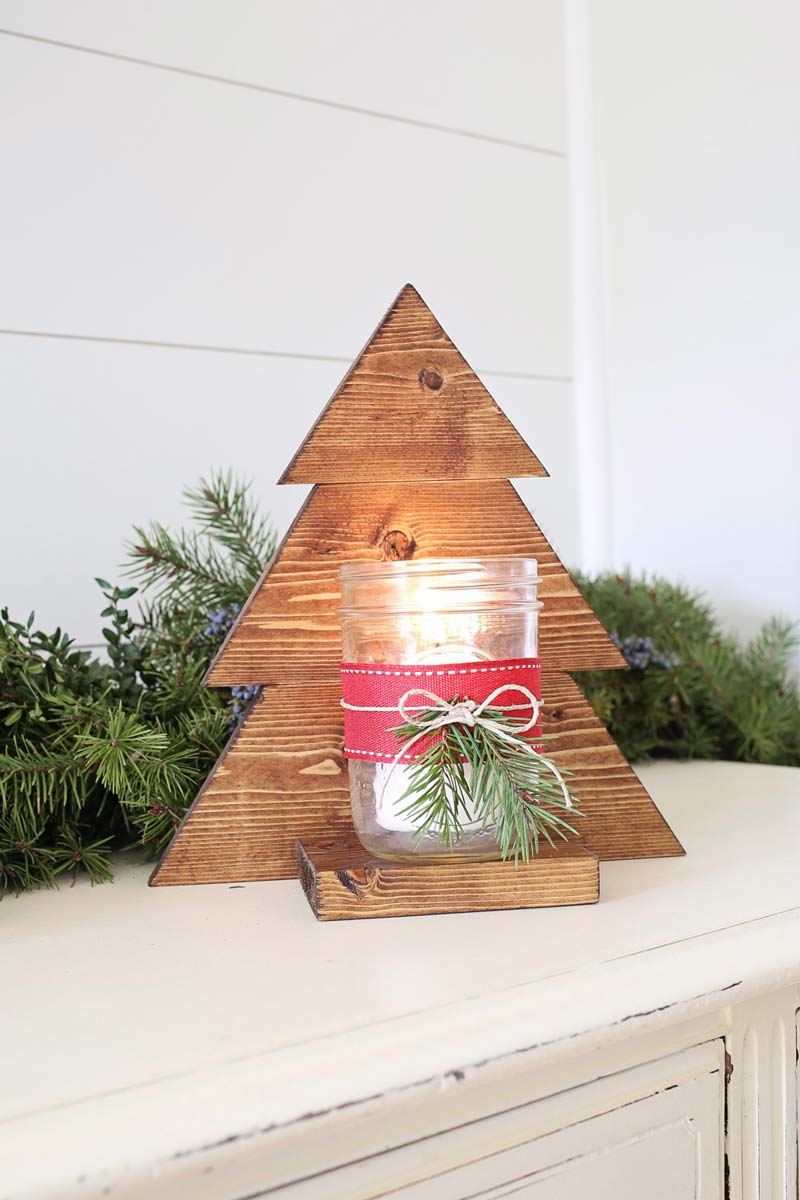 Houten kerstboom maken | Inrichting-huis.com