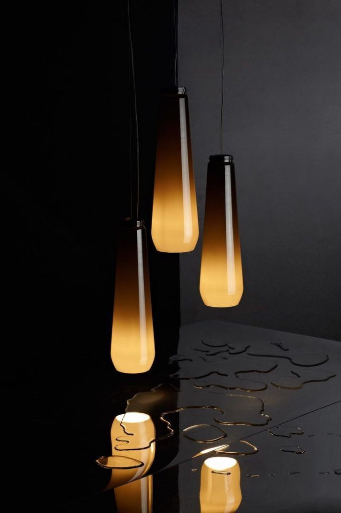 Trend Lampen met gekleurd glas