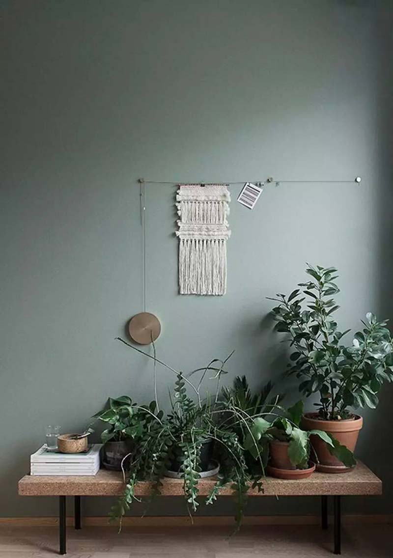 Merchandiser slinger stereo 12x Groene muren inspiratie | Inrichting-huis.com