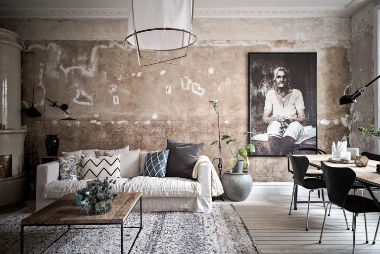 Transparant omhelzing overdrijven 10x Woonkamer met leuk behang | Inrichting-huis.com